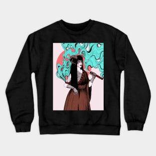 broken samurai Crewneck Sweatshirt